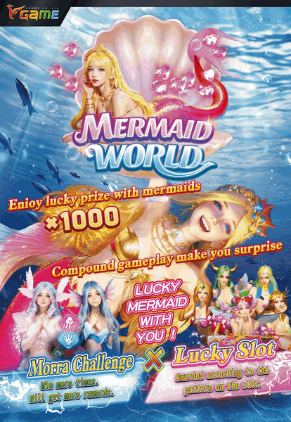 20230911 EN BEN Mermaid World O2K 海報 50.4X73cm